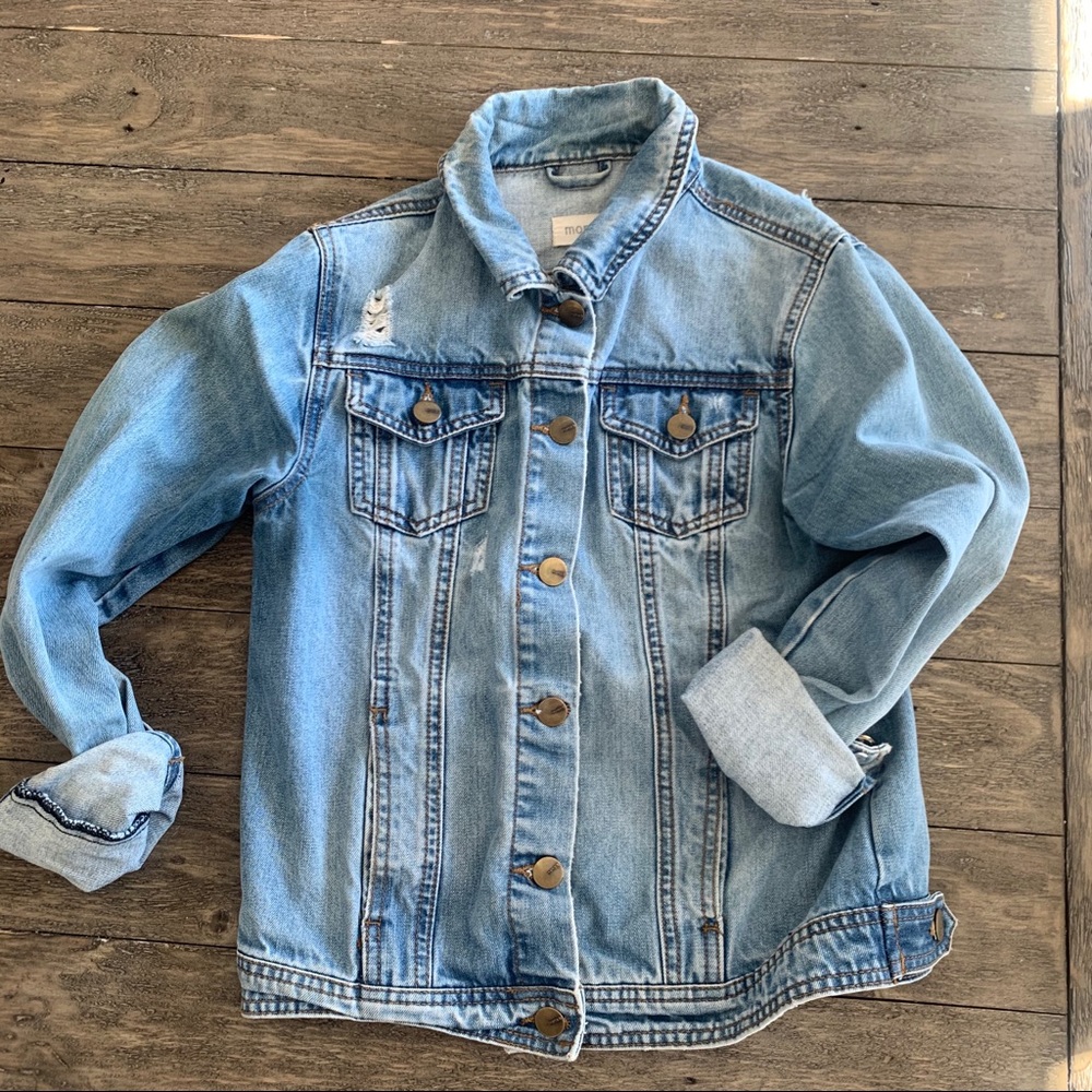 Denim Oversized Light Blue Women’s Jean Jacket
